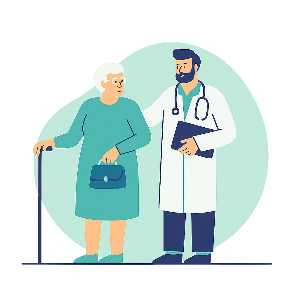 رعاية كبار السن في المنزل جدة - رعاية طبية منزلية متكاملة